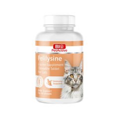 Bio Pet Active Bio-Felilysine Kedi ve Köpekler için Lizin Tablet 90 Gr