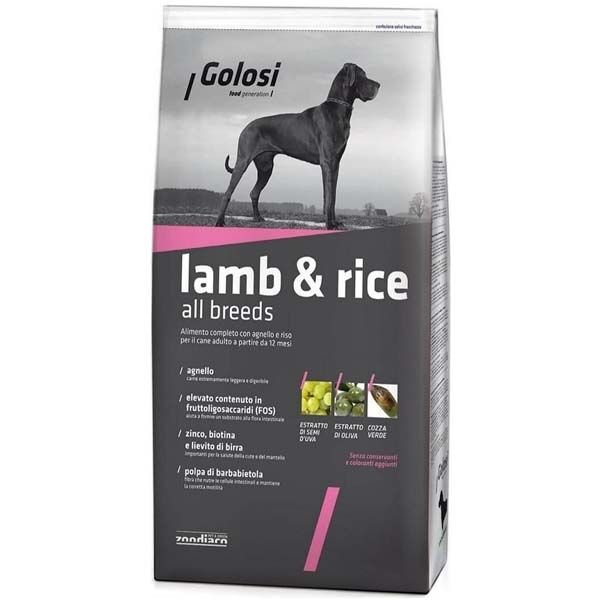 Golosi Kuzulu Yetişkin Köpek Maması 3 Kg