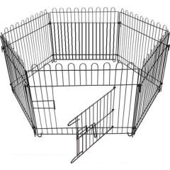 Flamingo Metal Köpek Eğitim ve Oyun Çiti 160x80 Cm