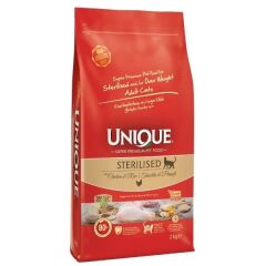 Unique Tavuk Etli Kısırlaştırılmış Yetişkin Kedi Maması 7 Kg