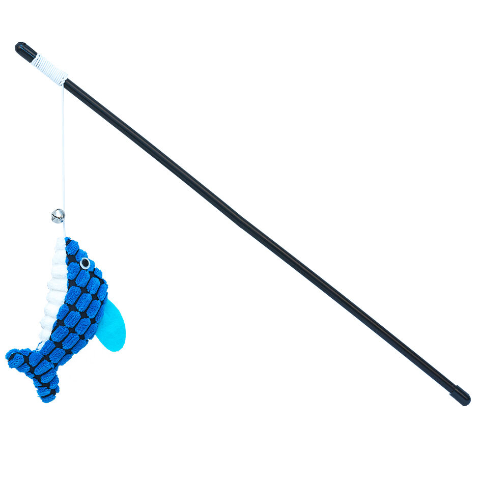 Eastland Kedi Otlu Peluş Balık Kedi Oltası 45 cm