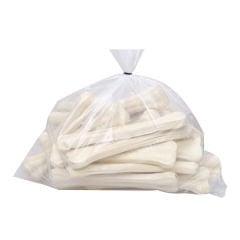 Delibon Deri Pres Kemik Köpek Ödülü Beyaz 27 Cm 5 Kg