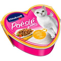 Vitakraft Poesie Tavuklu Ve Sebzeli Yetişkin Kedi Konservesi 85 Gr