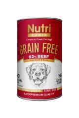 Nutri Canin Tahılsız Biftekli Patatesli Yetişkin Köpek Konservesi 400 Gr