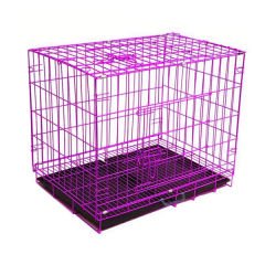 Qh Pet Cage Köpek Kafesi Pembe 92x56x66 Cm