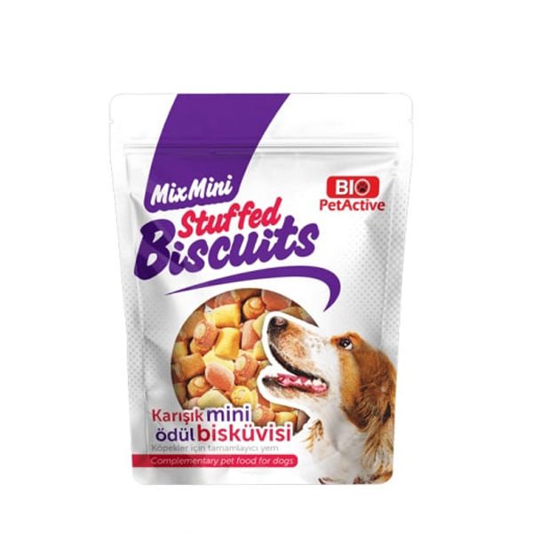 Pet Active Stuffed Mini Köpek Ödül Bisküvisi 200 Gr
