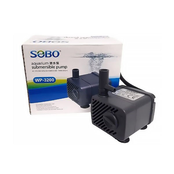 Sobo WP-3200 Akvaryum Pompası 300 Lt/h 5 W