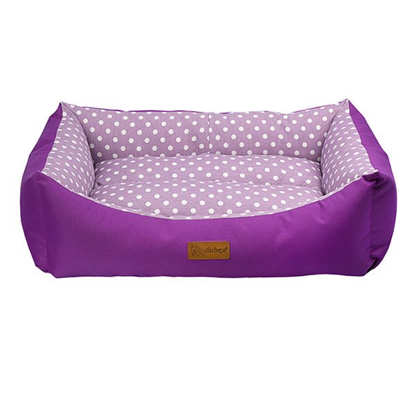 Dubex Tarte Dikdörtgen Köpek ve Kedi Yatağı Lila Small 38x50x19 Cm