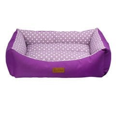 Dubex Tarte Dikdörtgen Köpek ve Kedi Yatağı Lila Small 38x50x19 Cm