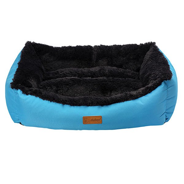 Dubex Jellybean Dikdörtgen Yatak Açık Mavi/Antrasit Medium 44x62x22 Cm