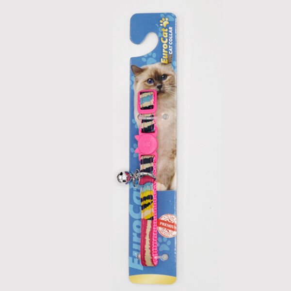 Eurocat Kedi Boyun Tasması Pembe 10 Mm 28 Cm