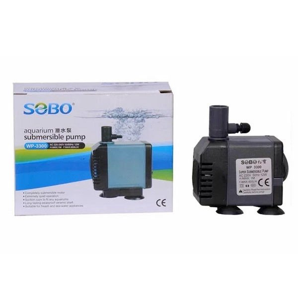 Sobo Akvaryum Kafa Motoru 12W 600 Lt/h