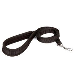 Doggie Havalı Dokuma Köpek Gezdirme Tasması Medium Siyah 1,5-160 Cm
