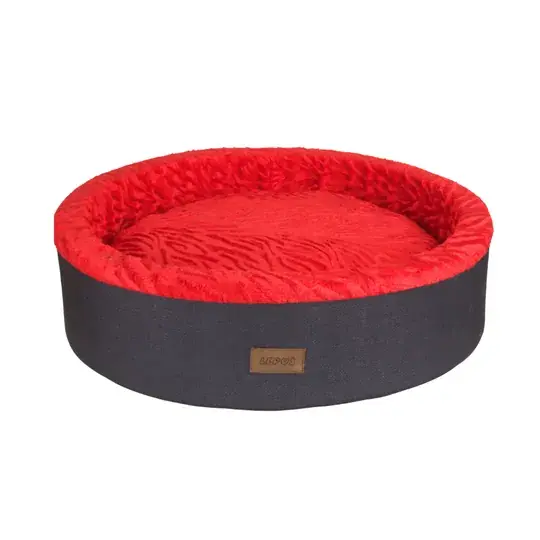 Lepus Mia Donut Kedi ve Köpek Yatağı Lacivert 50x50x17 Cm