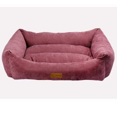 Dubex Cookie Dikdörtgen Köpek ve Kedi Yatağı Pembe Small 38x50x19 Cm