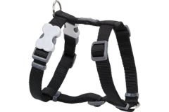 Red Dingo Classic Köpek Göğüs Tasması Siyah 12 Mm