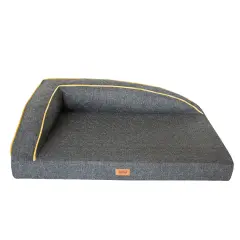 Lepus Corner Seat Kedi ve Köpek Yatağı Gri 54x77 Cm