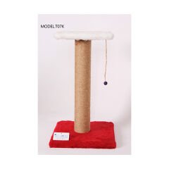 Cat Hause T07 Tablalı Kedi Tırmalama Tahtası Kırmızı 58 Cm
