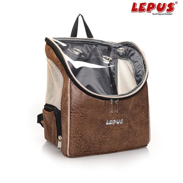 Lepus Sırt Çantası Sütlü Kahve 30x25x40h cm