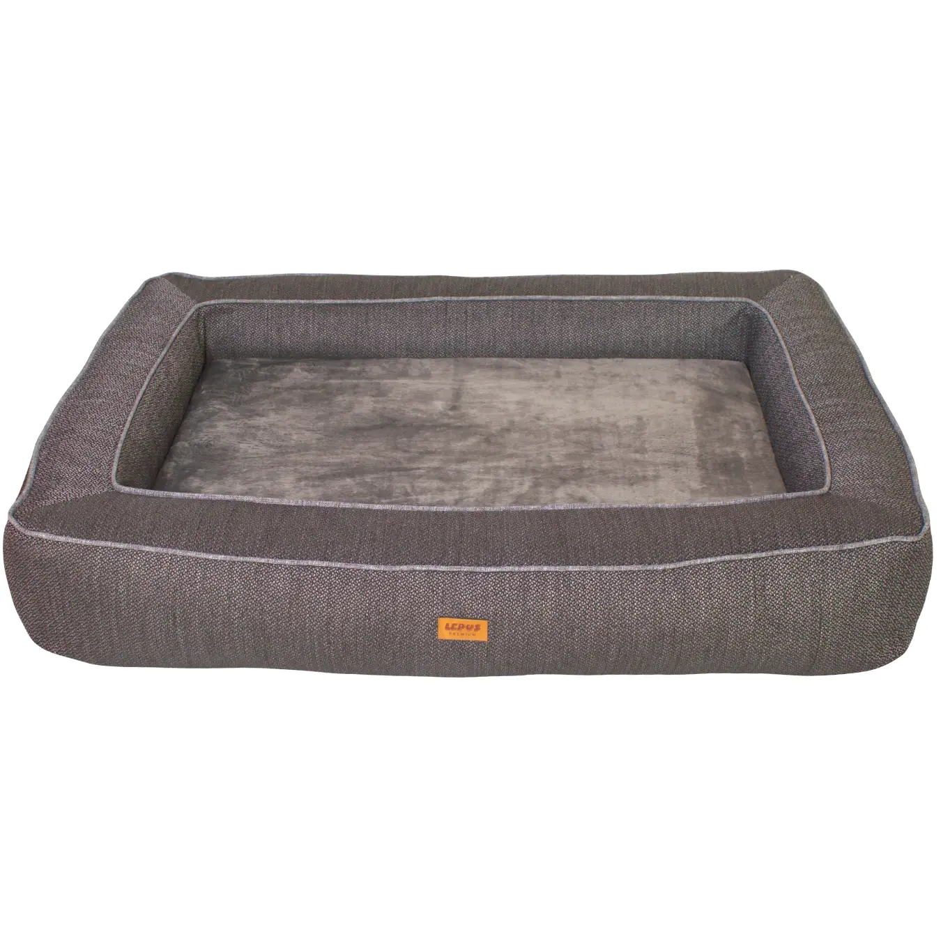 Lepus Comfort Kedi ve Köpek Yatağı Medium Antrasit 80x55x17 Cm