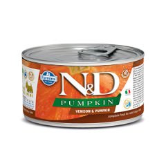N&D Balkabaklı ve Geyik Etli Köpek Konservesi 140 Gr