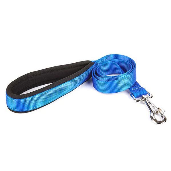 Doggie Havalı Dokuma Köpek Gezdirme Tasması Medium Mavi 2,5-120 Cm