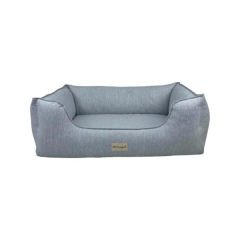Pet Comfort Alpha Zeugma Kedi ve Köpek Yatağı Açık Gri Large 85x105 Cm