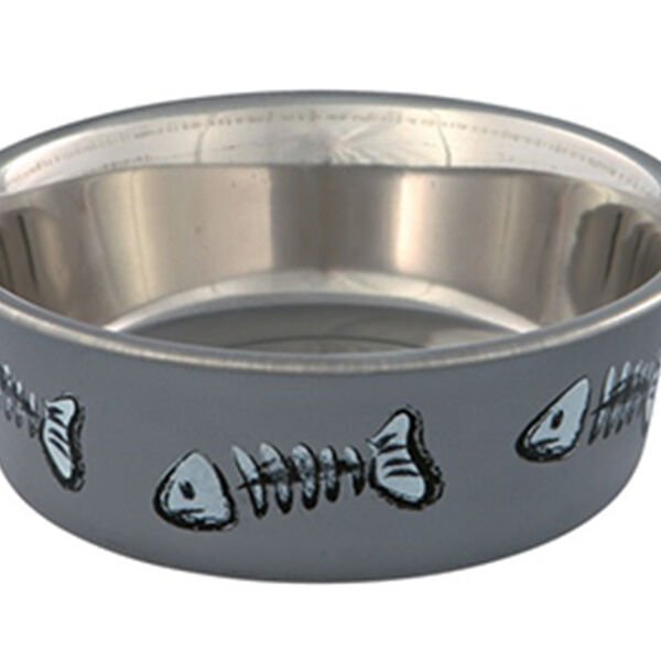 Trixie Kedi Paslanmaz Mama ve Su Kabı 0.3 Lt 12 Cm