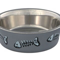 Trixie Kedi Paslanmaz Mama ve Su Kabı 0.3 Lt 12 Cm