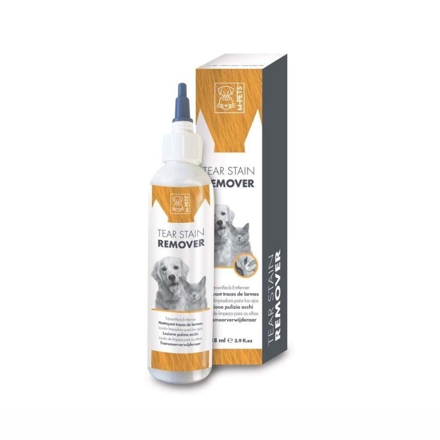 M-Pets Kedi ve Köpekler için Gözyaşı Leke Temizleme Losyonu 118 Ml