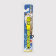 Euro Cat Kedi Boyun Tasması Sarı 10 Mm 28 Cm