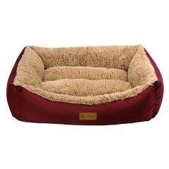Dubex Jellybean Dikdörtgen Yatak Vr07 Bordo-Camel(M)44X62X22h cm