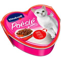 Vitakraft Poesie Soslu Sığır Etli Yetişkin Konserve Kedi Maması 85 Gr