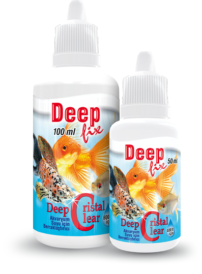 Deep Fix Crystal Clear Akvaryum Suyu Berraklaştırıcı 50 Ml