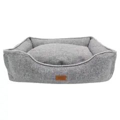 Lepus Mia Premium Kedi ve Köpek Yatağı Large Gri 61x76x23 Cm