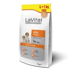 Lavital Mini Puppy Kuzu Etli Küçük Irk Yavru Köpek Maması 6+1 Kg