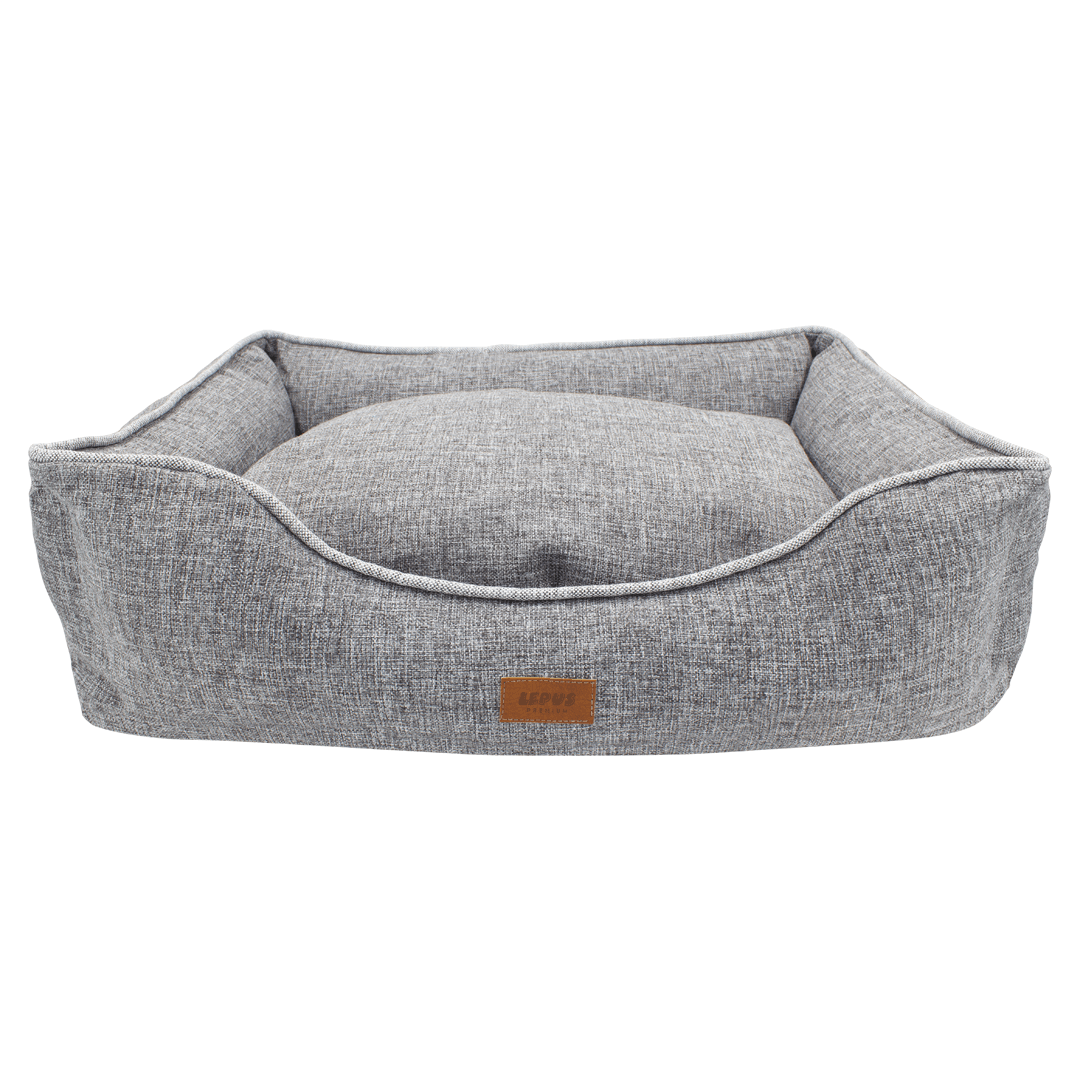 Lepus Mia Premium Kedi ve Köpek Yatağı Medium Gri 46x61x21 Cm