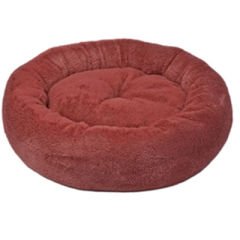 Dubex Peluş Simit Yatak Kırmızı 52x9h cm