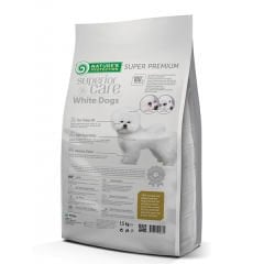 Nature's Protection Adult Beyaz Tüylü Küçük Irk Kuzu Etli Yetişkin Köpek Maması 10 Kg