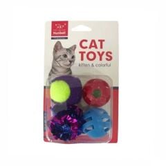 Nunbell Top Kedi Oyuncağı 4'lü