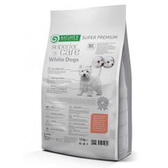 Natures Protection Beyaz Tüylü Küçük Irk Somonlu Yetişkin Köpek Maması 1.5 Kg