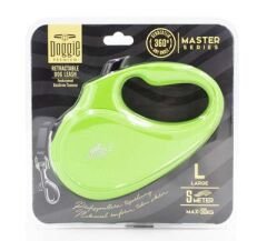 Doggie Master Otomatik Köpek Uzatma Tasması Large Yeşil 50 Kg 5 Mt