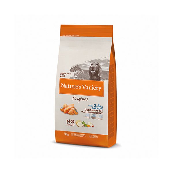 Natures Variety Tahılsız Somonlu Orta ve Büyük Irk Yetişkin Köpek Maması 12 Kg