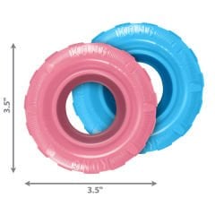 Kong Yavru Köpek Oyuncak Lastik Small Mavi/Pembe 9 Cm