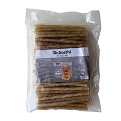 Dr.Sacchi Köpek Burgu Çubuk Naturel 100 Adet