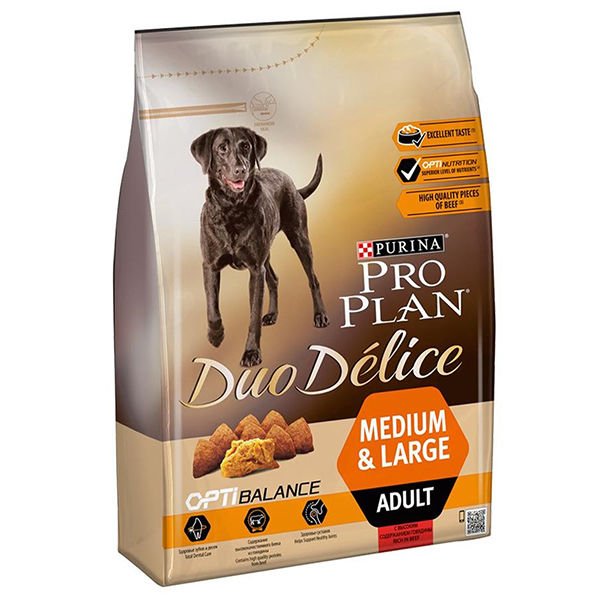 Pro Plan Duo Delice Somonlu Yetişkin Köpek Maması 10 Kg