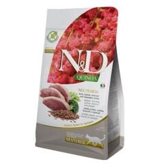 N&D Quinoa Ördekli ve Brokolili Kısırlaştırılmış Kedi Maması 1.5 Kg