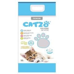 Catzo Bentonit Marsilya Sabun Kokulu Topaklanan Kedi Kumu 10 Lt