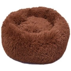 Dubex Ponchik Peluş Yuvarlak Yatak Tarçin Medium 65x9.5h cm