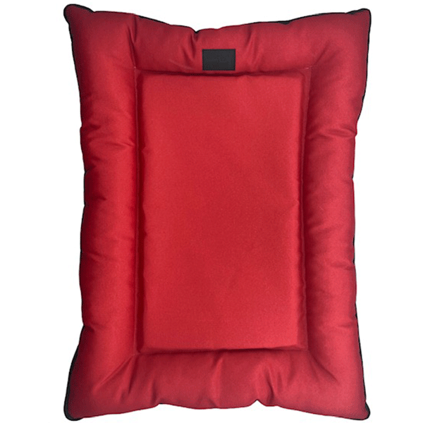 Petzz Kırmızı Yer Minderi Large 106x66x7h Cm